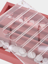 Hector Saxe Paris Bois de Rose Leather Connect 4 Game