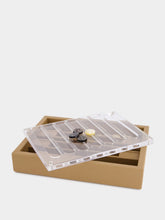 Hector Saxe Paris Cognac Leather Connect 4 Game