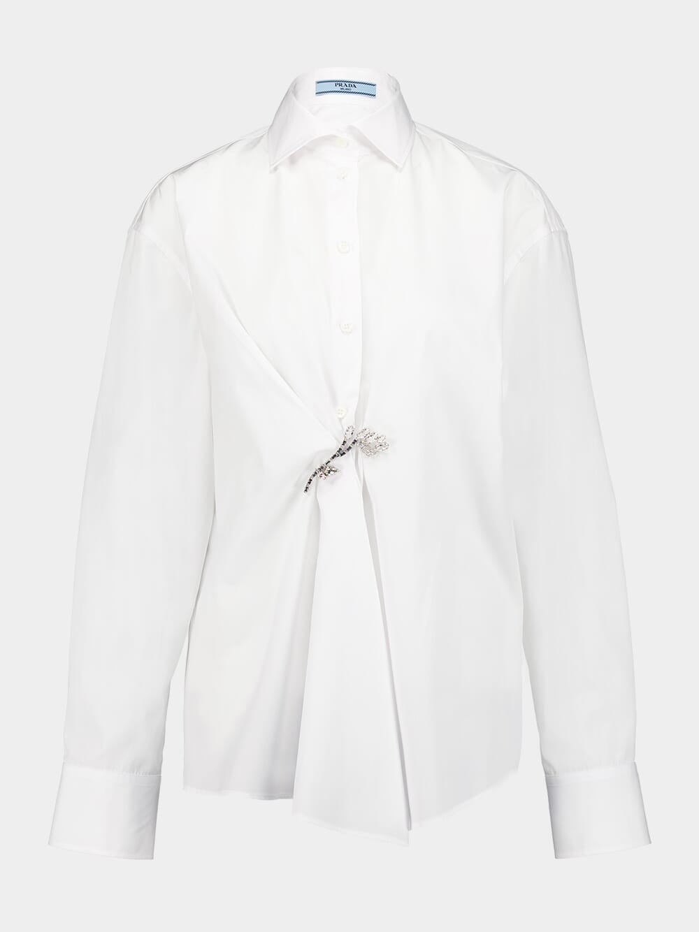 White Poplin Shirt