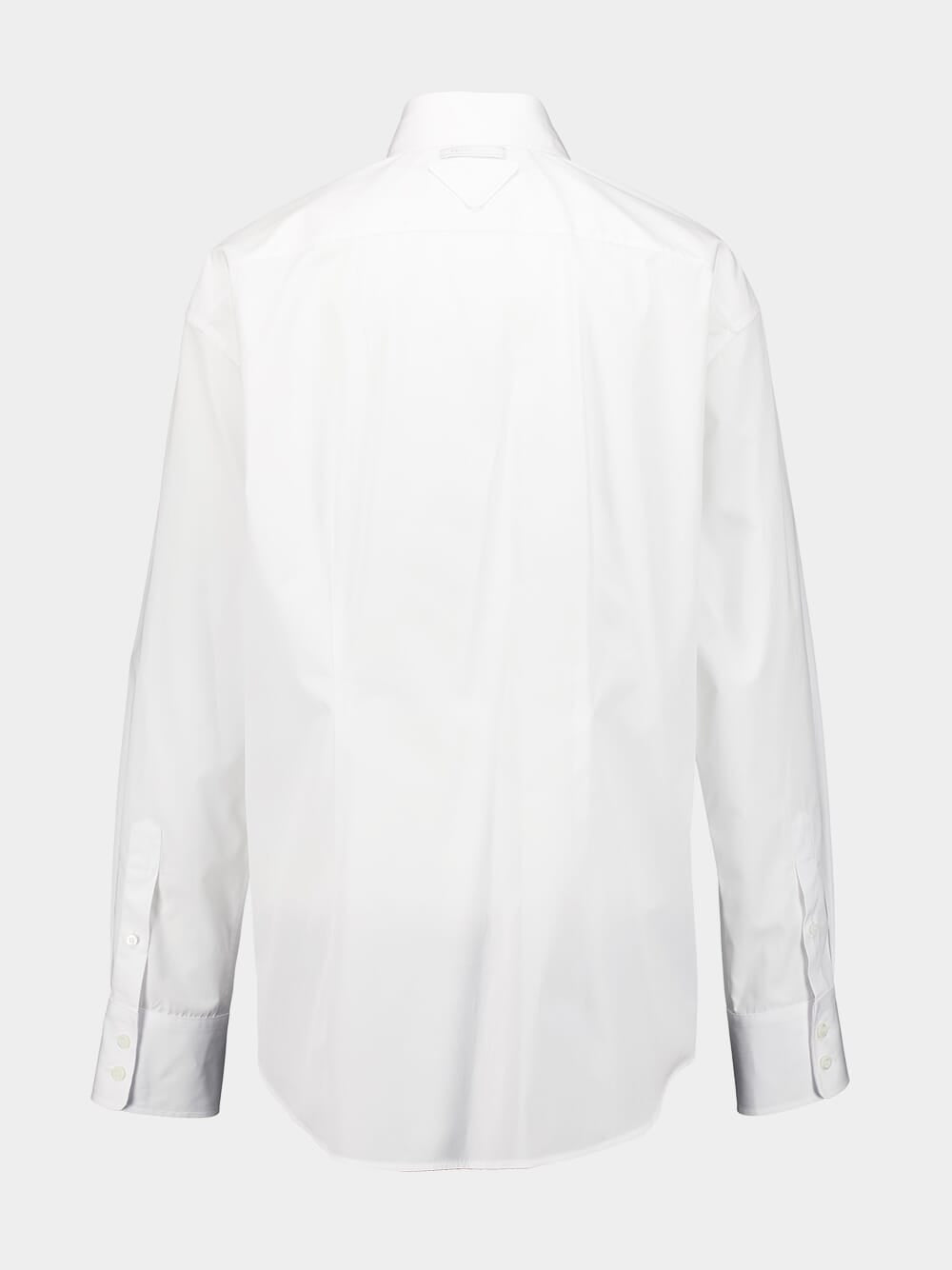 White Poplin Shirt