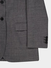 Prada Ardesia Virgin Wool Single-Breasted Blazer