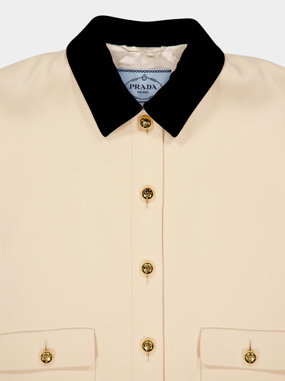 Natural Sablé Short-Sleeved Jacket