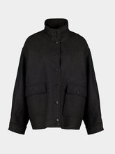 Prada Anthracite Grey Re-Wool Blouson Jacket
