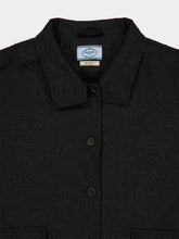 Prada Anthracite Grey Re-Wool Blouson Jacket