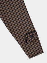 Prada Cashgora Check Blouse