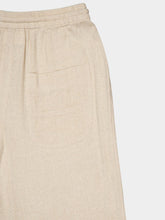 Isabel Marant Étoile Cream Silk Tapered Trousers