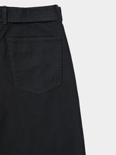 Lemaire Carbon Blue Twisted Heavy Denim Shorts