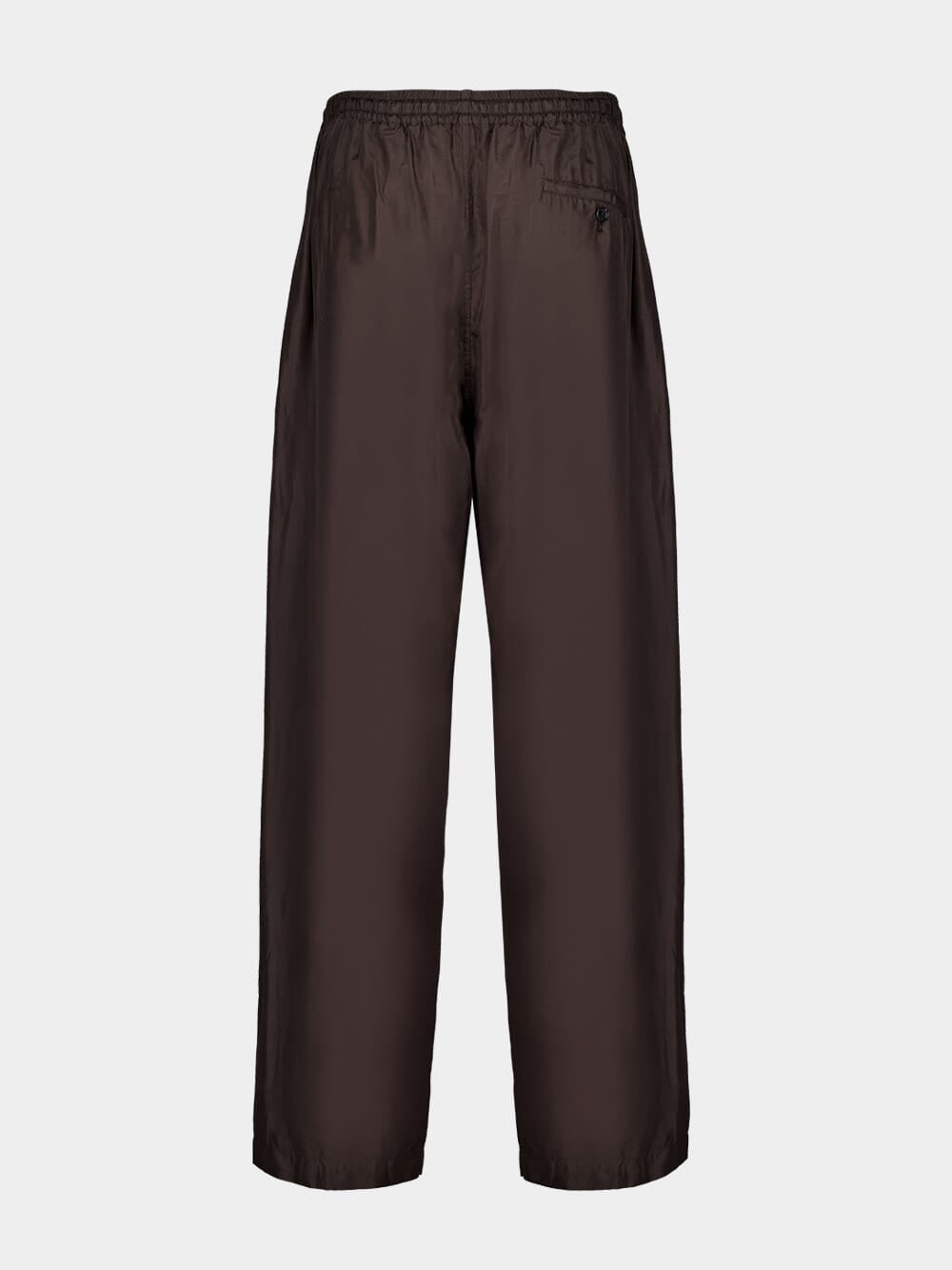 Espresso Silk Taekwondo Pants