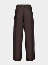 Espresso Silk Taekwondo Pants | PDP - Fashion Clinic