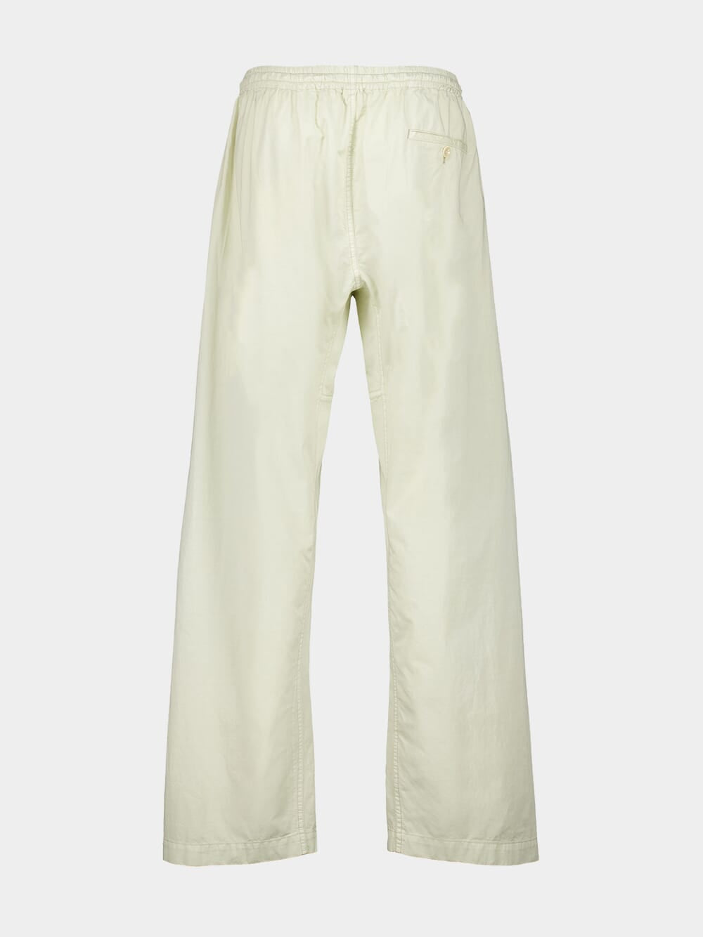 Cream Multi-Topstitch Taekwondo Pants