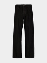 Lemaire Black Selvedge Denim Straight-Leg Jeans