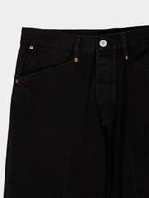 Lemaire Black Selvedge Denim Straight-Leg Jeans