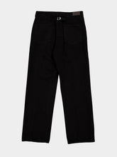 Lemaire Black Selvedge Denim Straight-Leg Jeans