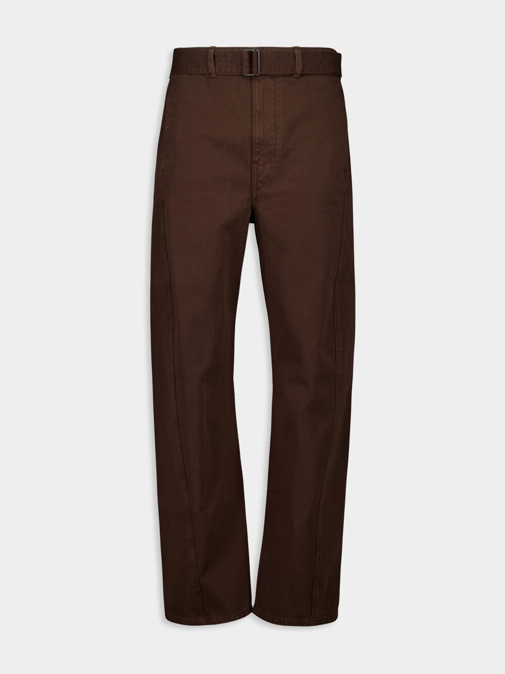 Espresso Twisted Belted Pants