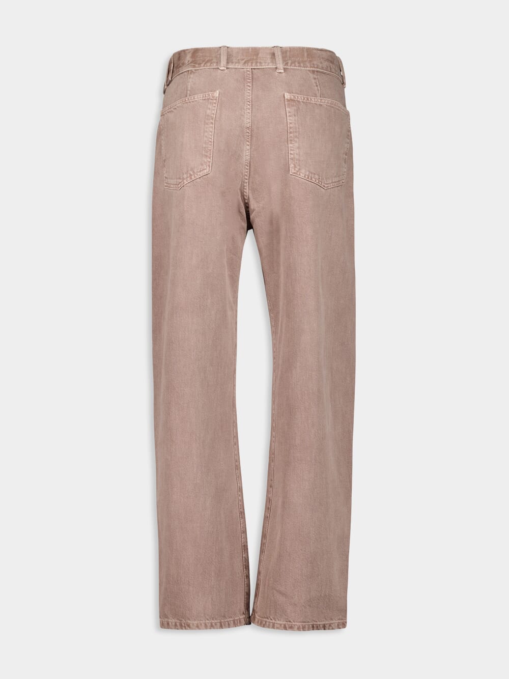 Mauve Twisted Belted Pants