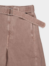 Lemaire Mauve Twisted Belted Pants