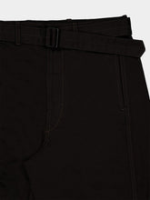 Lemaire Black Twisted Belted Denim Pants