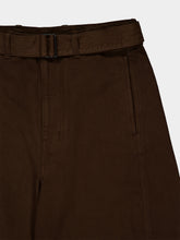 Lemaire Ristretto Twisted Belted Cotton Trousers