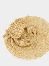 Natalia Brilli Natural Handcrafted Raffia Small Paguro Plate