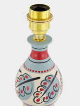 Cressida Bell Paisley Leaf Vase Lamp