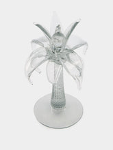 Gordiola Hand-Blown Glass Palm Tree Sculpture
