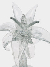 Gordiola Hand-Blown Glass Palm Tree Sculpture