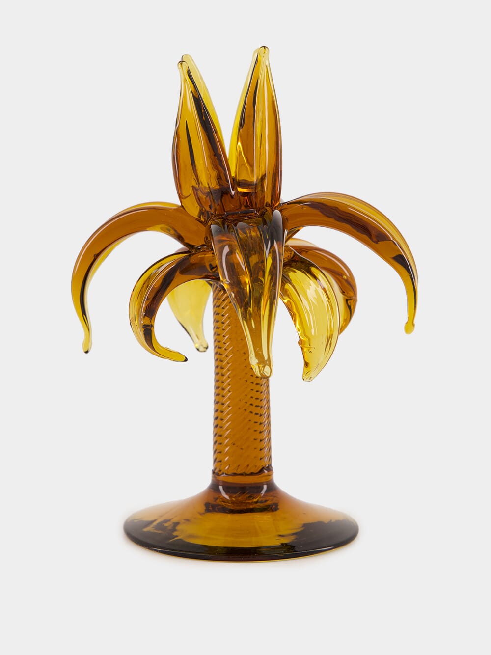 Topaz Glass Palm Tree