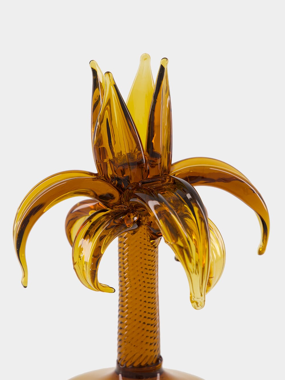 Topaz Glass Palm Tree