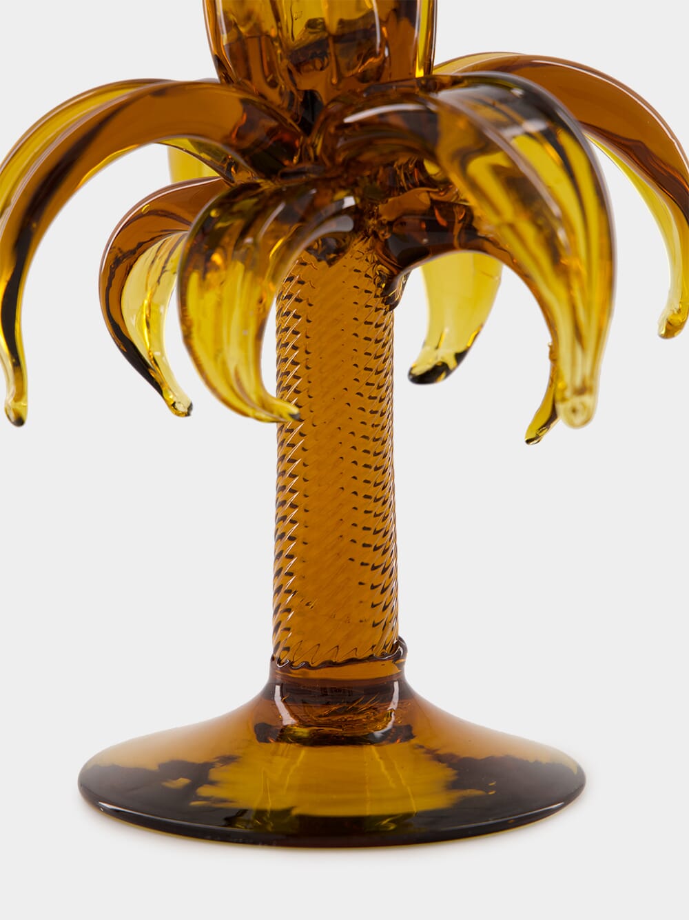 Topaz Glass Palm Tree