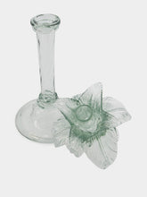 Gordiola Hand-Blown Glass Palm Tree Candle Holder