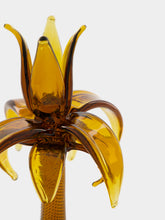 Gordiola Topaz Glass Palm Tree