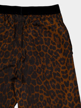 Tom Ford Silk Satin Leopard PJ Trousers