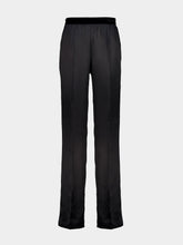 Tom Ford Black Peach-Feel Silk Satin PJ Pants