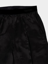 Tom Ford Black Peach-Feel Silk Satin PJ Pants