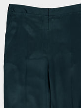 Tom Ford Teal Peach Feel Silk Satin Tuxedo Trousers