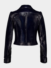 Courrèges Navy Reedition Vinyl Jacket