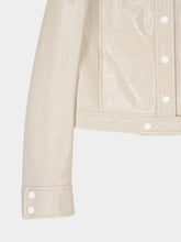 Courrèges Mastic Grey Reedition Vinyl Jacket