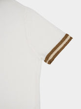 Commas Crochet Collar Polo Shirt