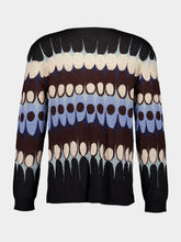 Commas Jacquard Crewneck Sweater