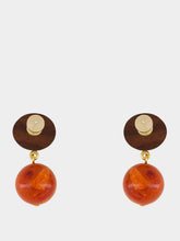 Lizzie Fortunato Coral Laurel Drop Earrings