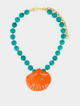 Lizzie Fortunato Turquoise Corfu Shell Necklace