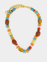Lizzie Fortunato Coral Souvenir Oyster Beads Necklace