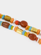 Lizzie Fortunato Coral Souvenir Oyster Beads Necklace