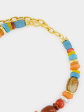 Lizzie Fortunato Coral Souvenir Oyster Beads Necklace