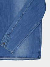 Commas Denim Cotton Hemp Pop Over Shirt