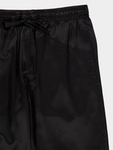 Commas Black Wide Leg Silk Trousers