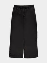 Commas Black Wide Leg Silk Trousers