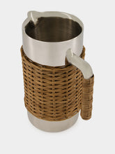 Giobagnara Light Brown Nantes Rattan Pitcher