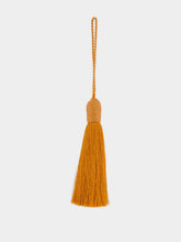 Glorinha Paranaguá Orange Silk Decorative Tassel