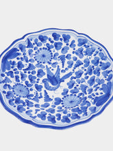 Les Ottomans Peacock Blue Dessert Plate